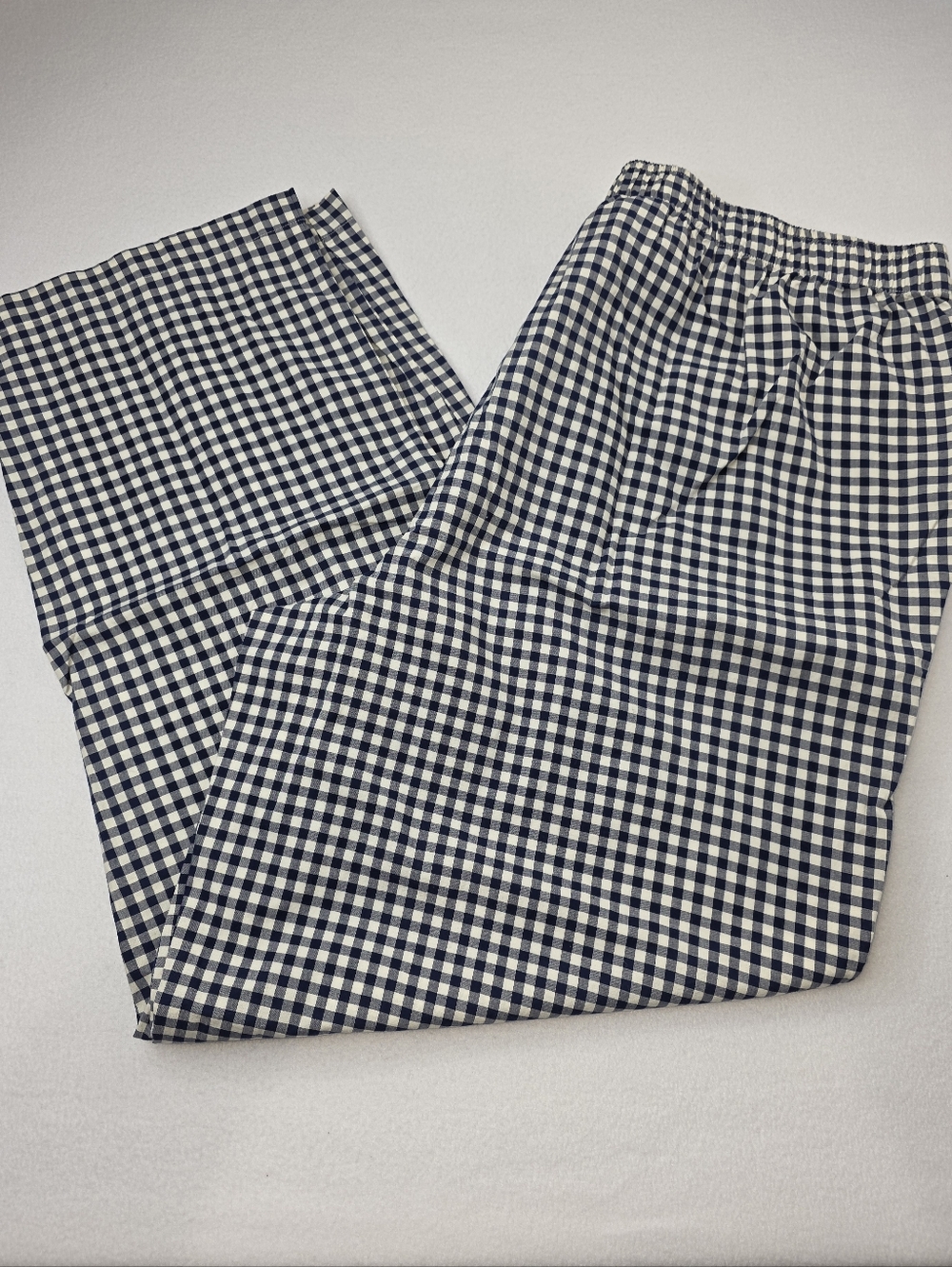 Lands'End Draper James Blue Checkered Pajama Pants Size XL NWOT AN-1425 - Picture 8 of 10